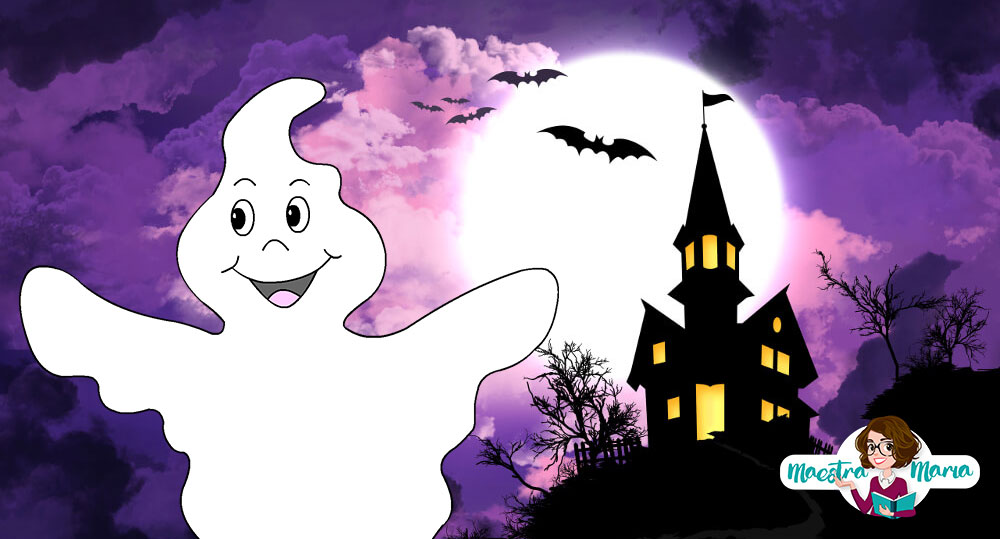 Halloween e il Fantasma Pallino: Storia, poesie e lavoretto
