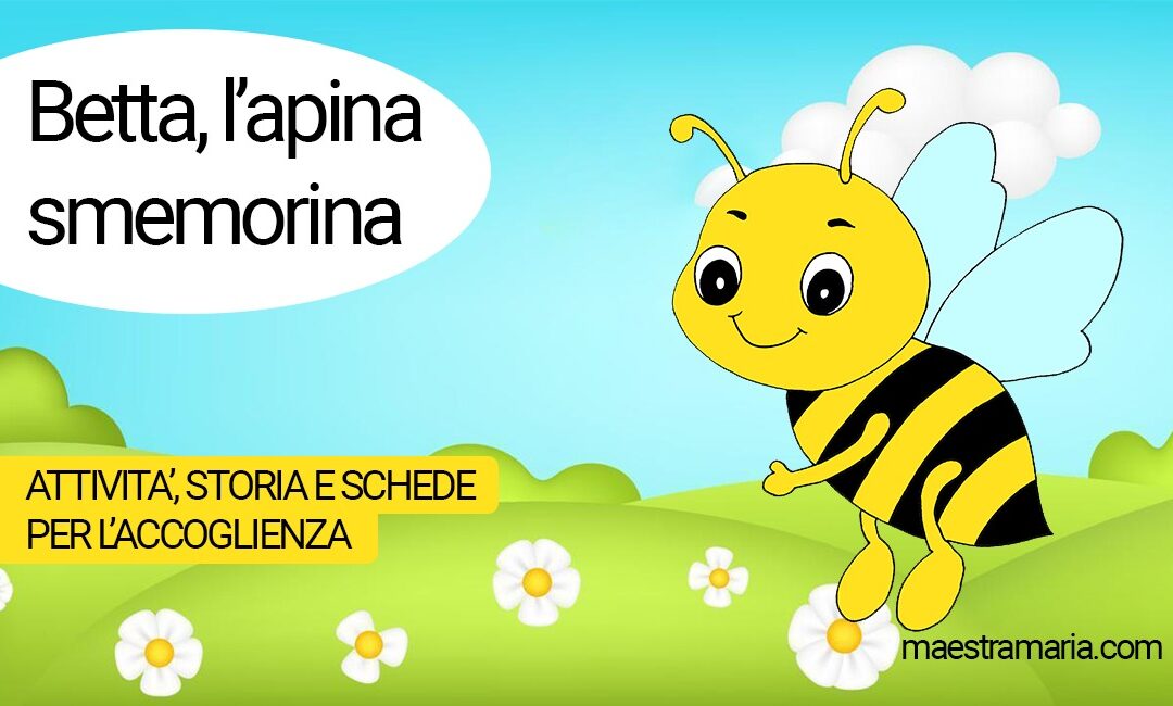 Betta, l’apina smesmorina – attività, storia e schede per l’accoglienza