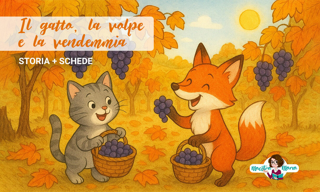 Il gatto, la volpe e la vendemmia – storia e schede
